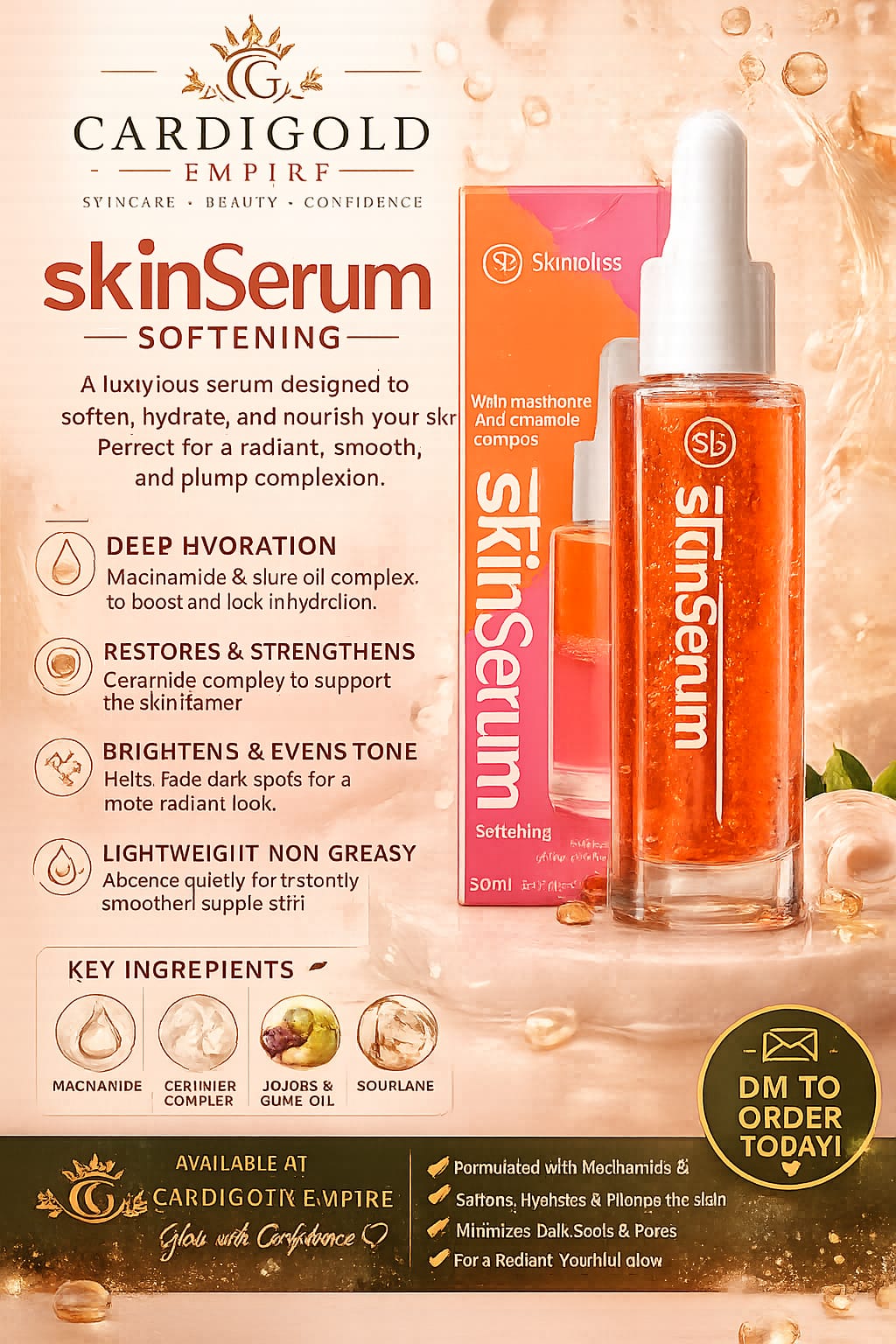 SkinBliss Brightening & Hydrating Serum – 50ml | Cardigold Empire
